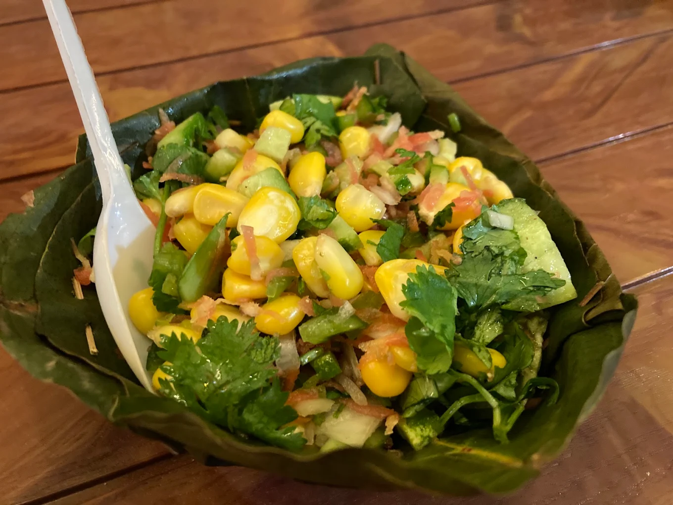 Corn Chat menu item